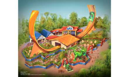 Rex and Trixie Arrive at Disney·Pixar Toy Story Land in Shanghai Disneyland