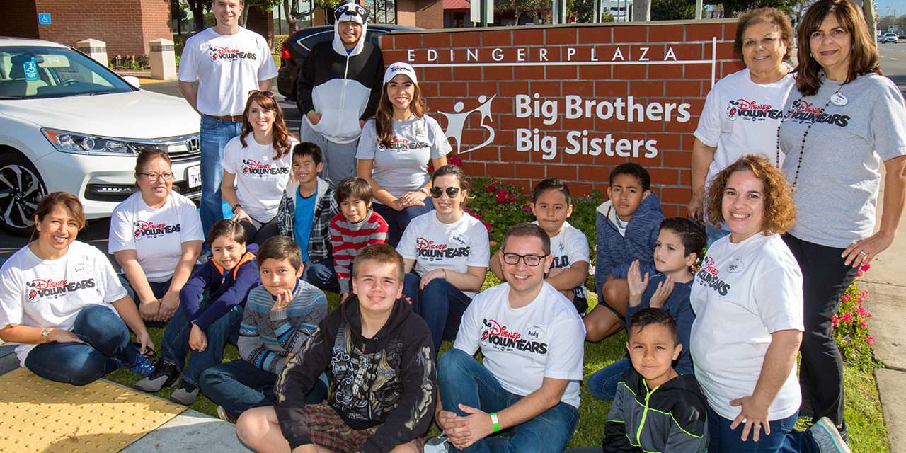 Big Brothers Big Sisters of America Chapters Host Family Volunteer Activities, Earn Disney Parks Tickets