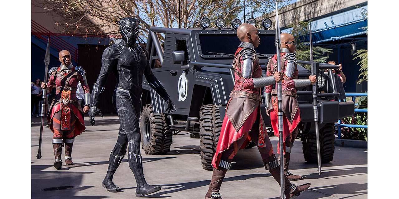 Black Panther Now Appearing at Disney California Adventure Park