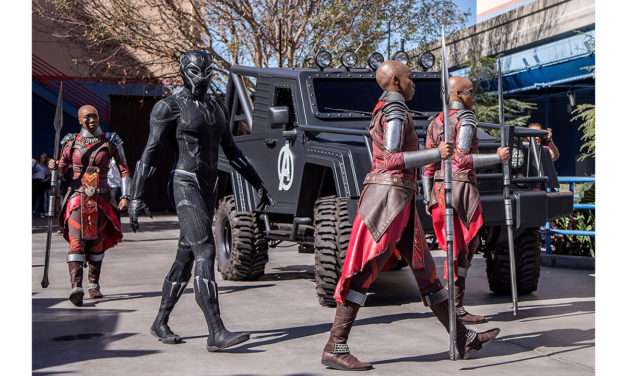 Black Panther Now Appearing at Disney California Adventure Park