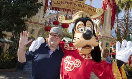 Actor Eric Stonestreet Celebrates Lunar New Year at Disney California Adventure Park