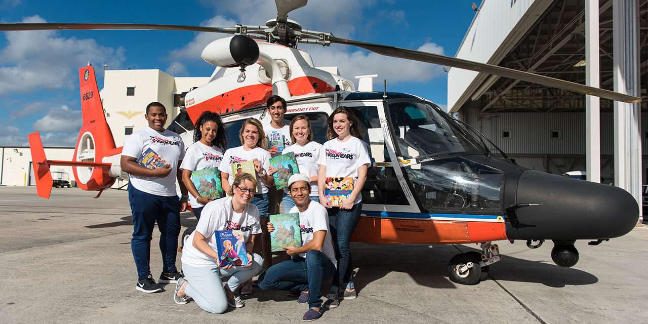 Crew Members Share the Magic of Storytelling with Military Families in South Florida