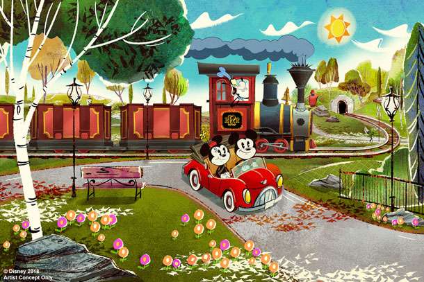 Mickey & Minnie’s Runaway Railway Opens Next Year at Disney’s Hollywood Studios