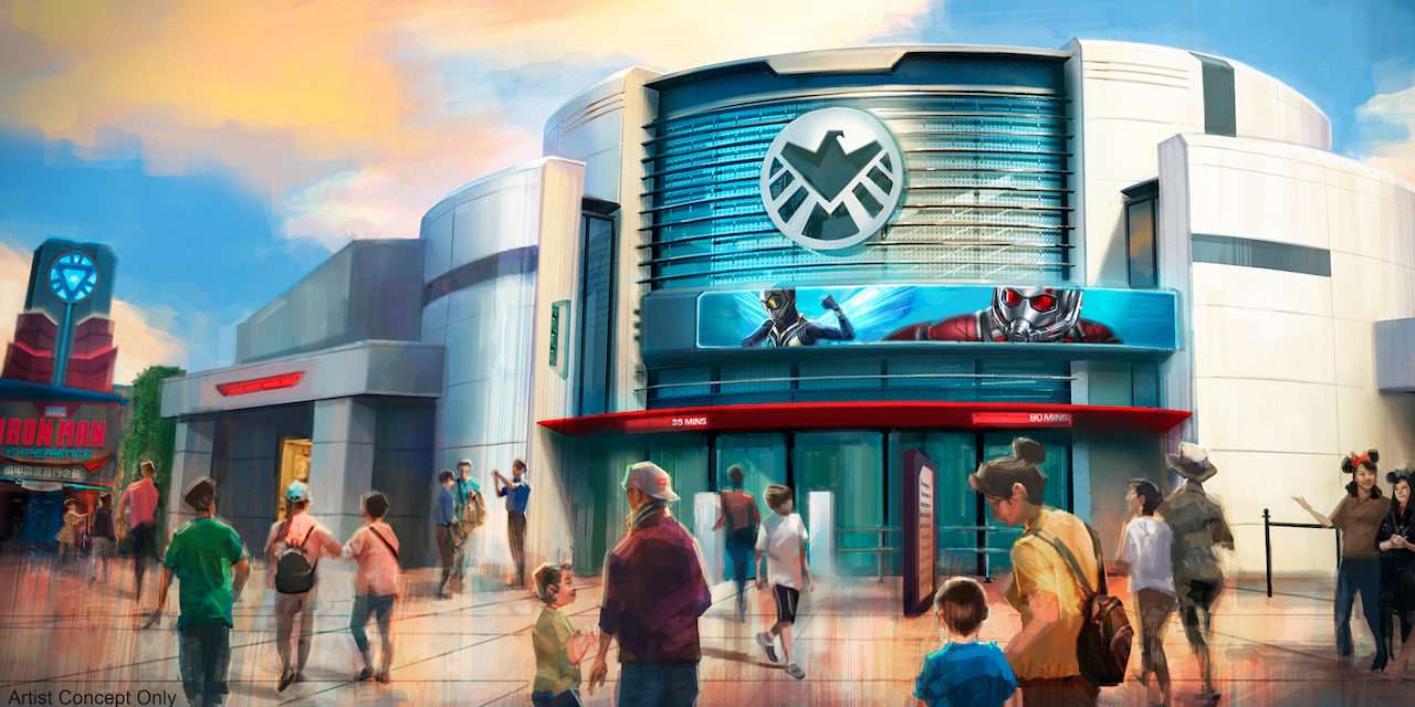 New Renderings of Marvel Attraction Coming to Hong Kong Disneyland Revealed at D23 Expo Japan 2018