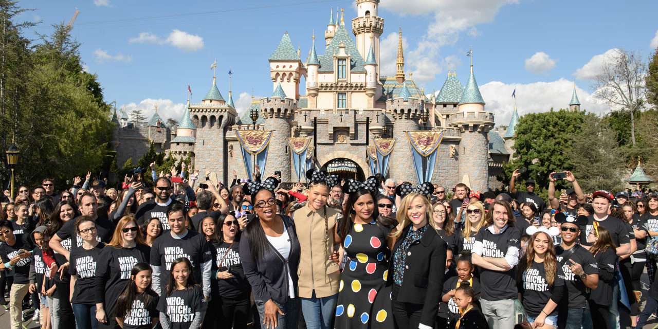 Stars of Disney’s ‘A Wrinkle in Time’ Surprise Disneyland Resort Guests