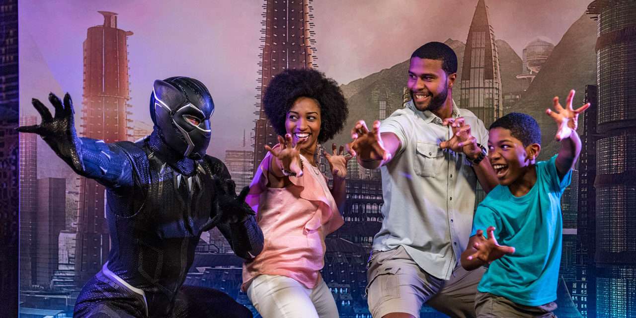 Meet Black Panther During Marvel Day at Sea Aboard the Disney Magic
