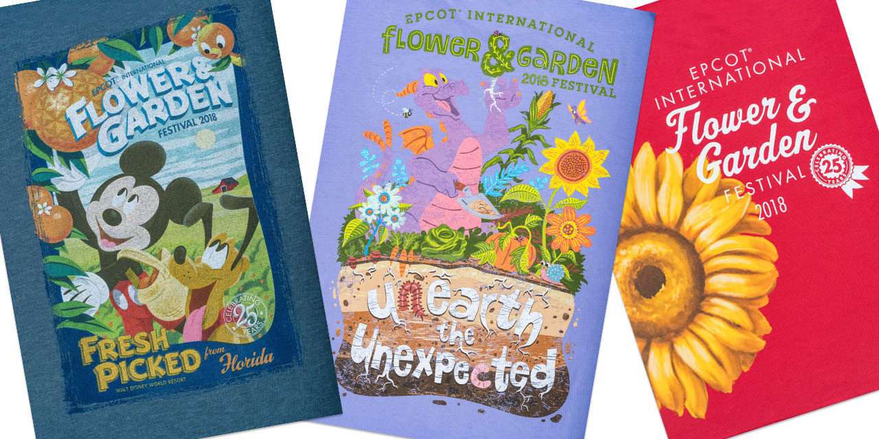 Garden of New Merchandise Blooms for 25th Epcot International Flower & Garden Festival