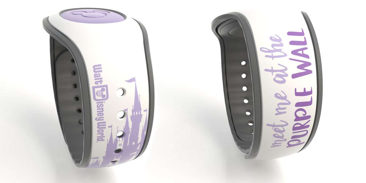 Purple Wall-Inspired Design Among New MagicBands Available in March