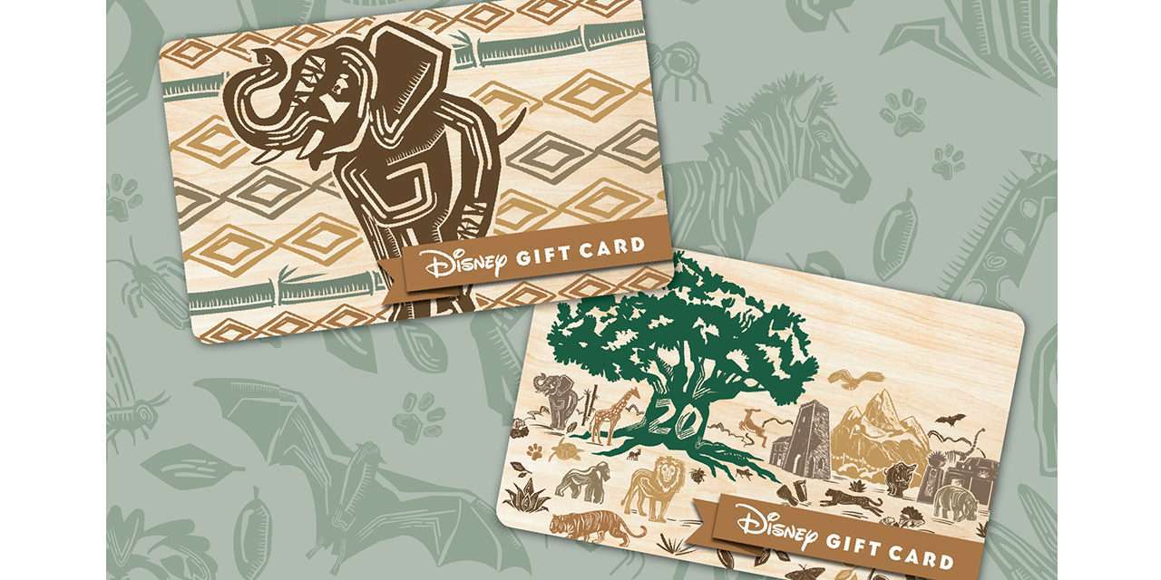 Wild New Disney Gift Card Designs to Celebrate 20 Years