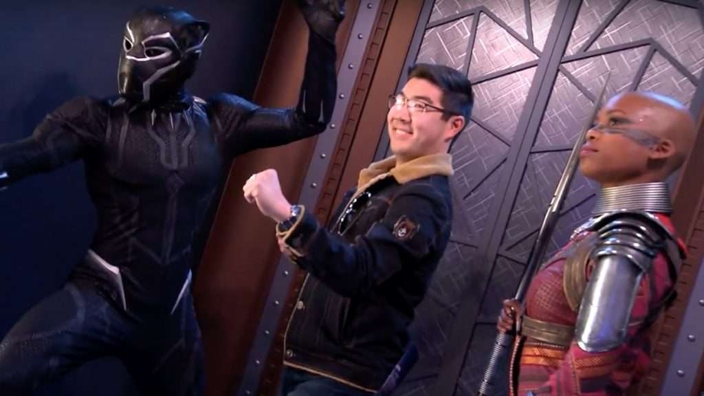Guests Unite with Black Panther at Disney California Adventure Park