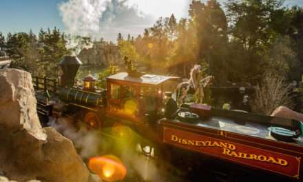The Disneyland Railroad at Disneyland Park