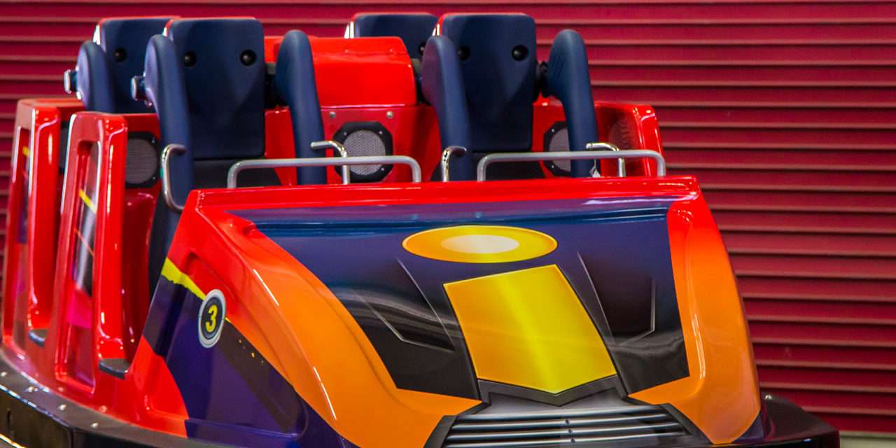 New Incredicoaster Trains at Disney California Adventure Park