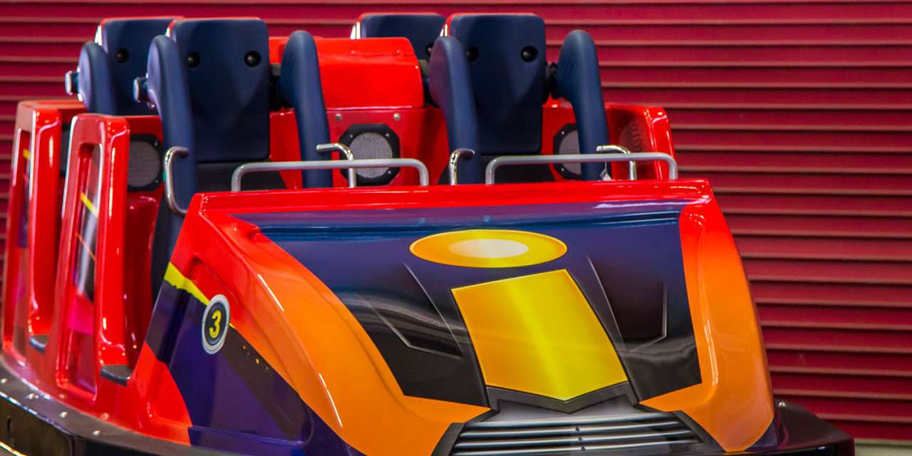 New Incredicoaster Trains at Disney California Adventure Park