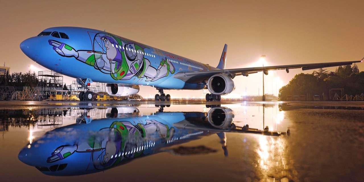 This Plane Themed to Shanghai Disneyland’s Disney·Pixar Toy Story Land