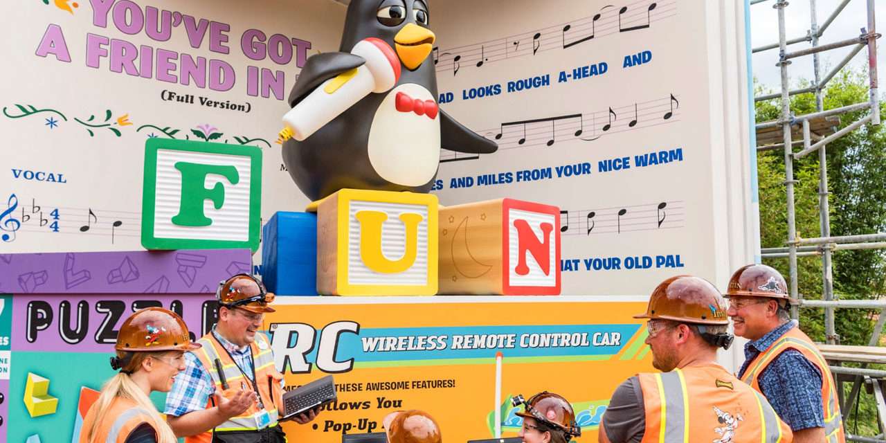 Imagineers Bring Wheezy To Life at Toy Story Land at Walt Disney World