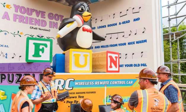 Imagineers Bring Wheezy To Life at Toy Story Land at Walt Disney World