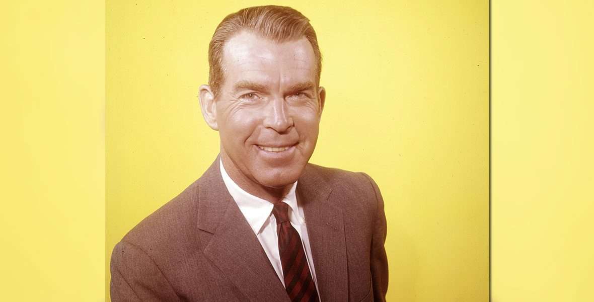 Fred MacMurray Disney’s first “Legend”