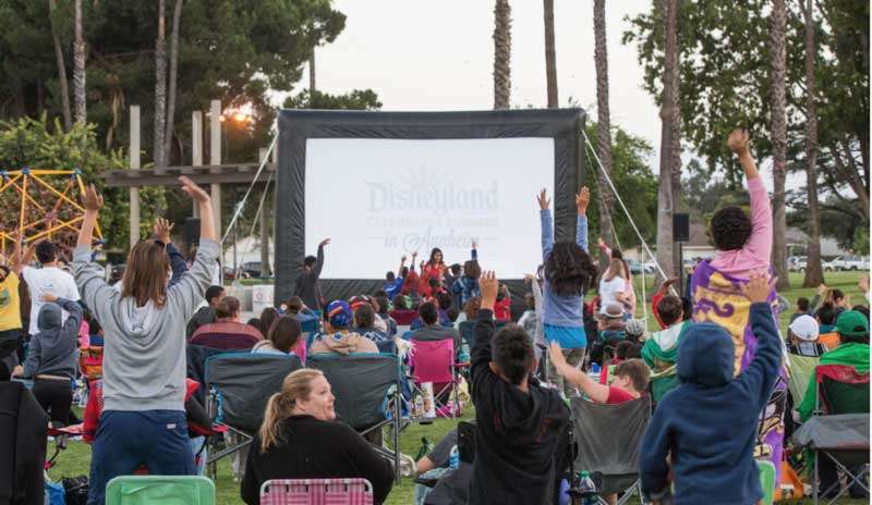 Anaheim Residents Enjoy Complimentary Summer Movie Nights