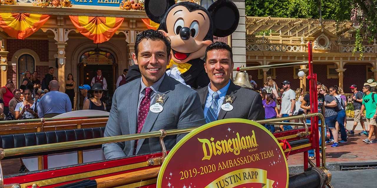 Disneyland Resort Names 2019-2020 Ambassador Team