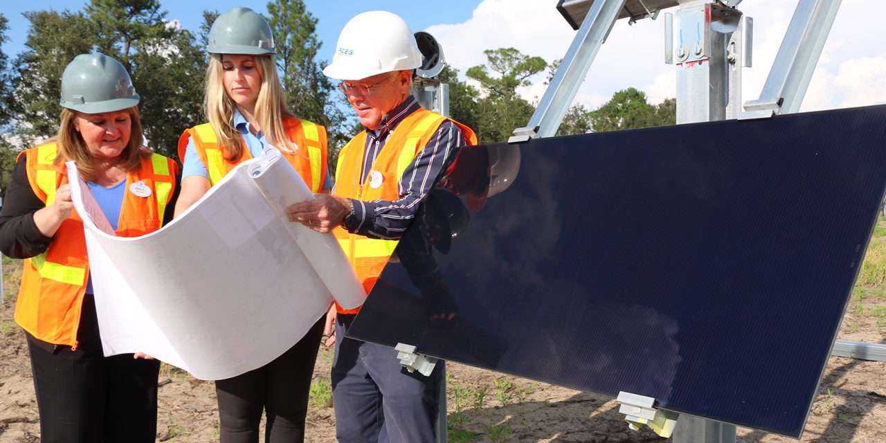 First Panel Installed at New Solar Facility Providing Power to Walt Disney World Resort