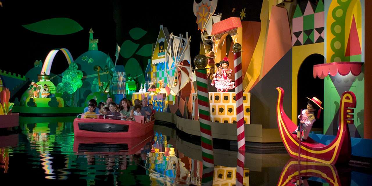Disney’s quintessential attraction…”It’s a Small World”