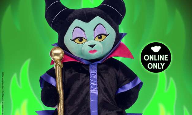 Collectible Disney Maleficent Inspired Bear unveiled at Build-A-Bear Workshop