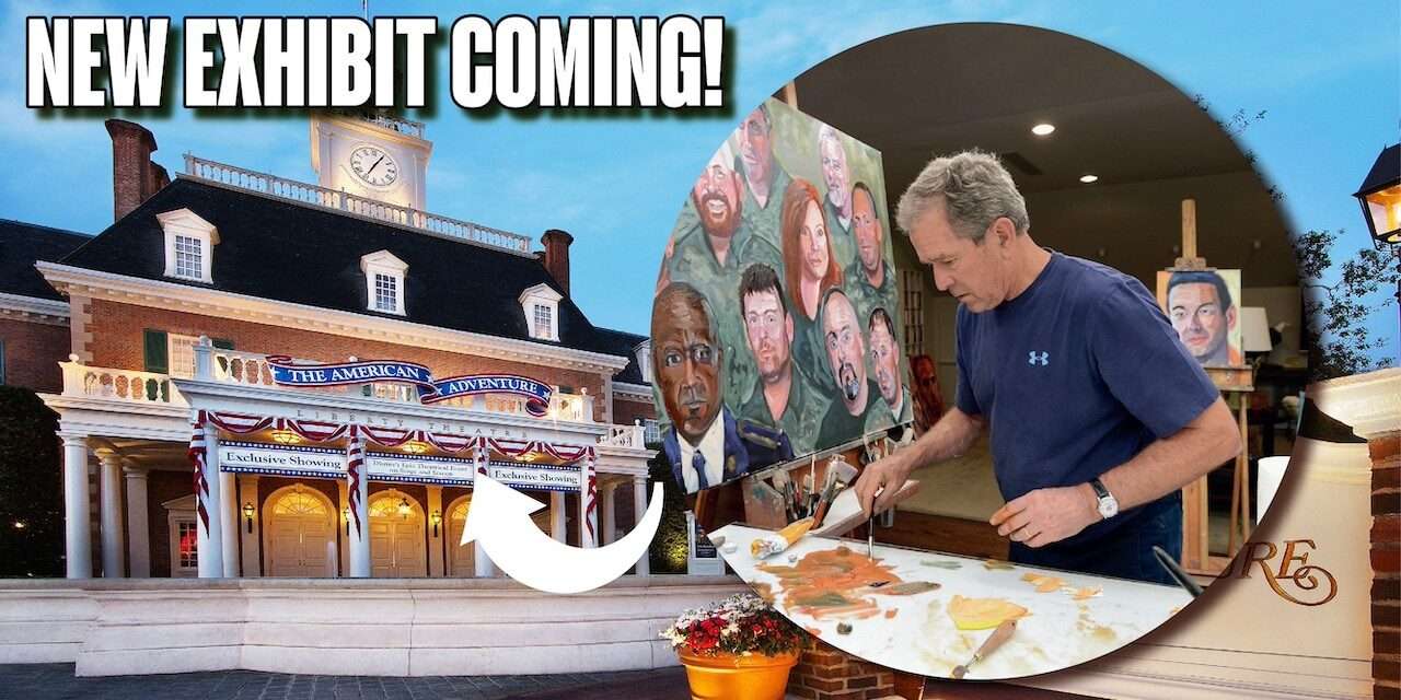 Honoring Heroes at EPCOT: President George W. Bush’s “Portraits of Courage” Exhibition