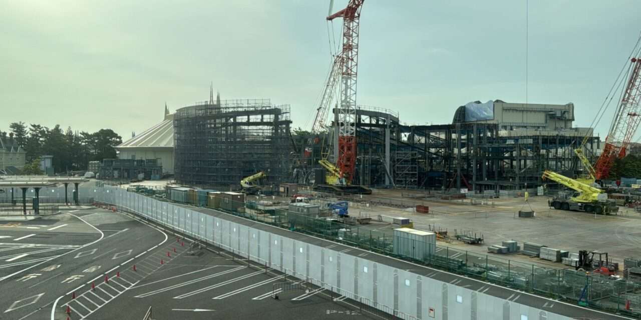 Excitement Builds as Tokyo Disneyland’s New Space Mountain Takes Shape With Final Farewell Celebration