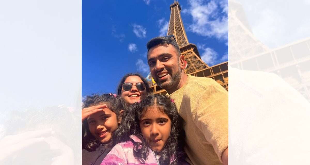 Ravichandran Ashwin Enjoys Family Vacation at Disneyland Paris