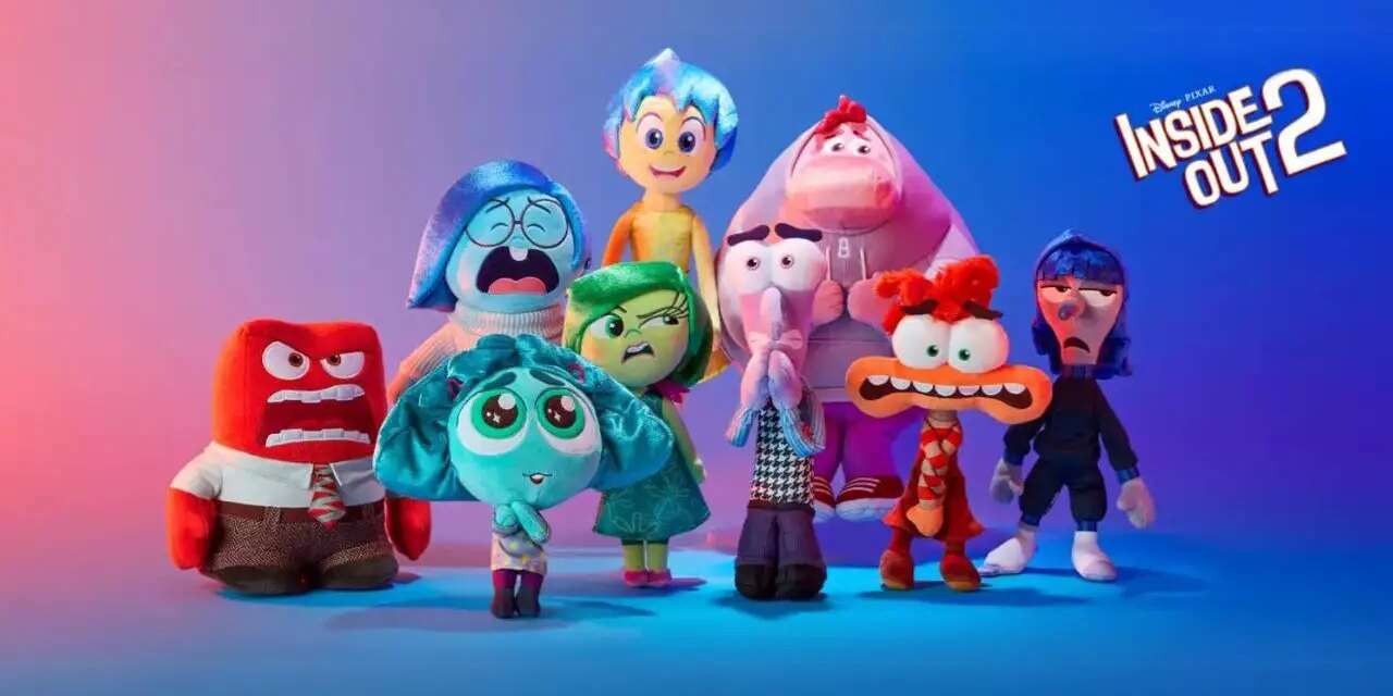 “Embrace Your Emotions with Pixar’s ‘Inside Out 2’ Merchandise: A Look at the Vibrant Collection Available Now!”