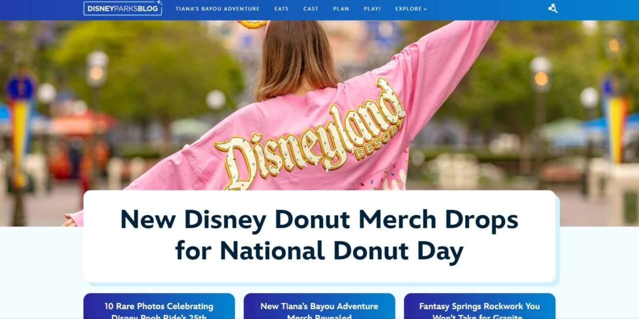 Explore the Magic: Disney Parks Blog Unveils Stunning Website Redesign!
