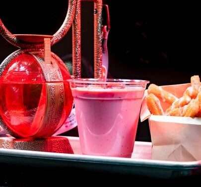 “Deliciously Unique: Dive into the Strawberry and Cream Ooze Drink at Avengers Campus!”