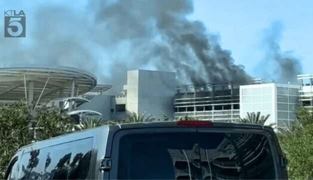 Fire Ignites in Pixar Pals Parking Structure at Disneyland Resort, Quickly Contained and Extinguished